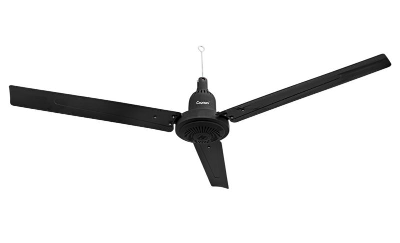 Wentylator sufitowy Cronos FC11-120 120cm Czarny + pilot 1szt