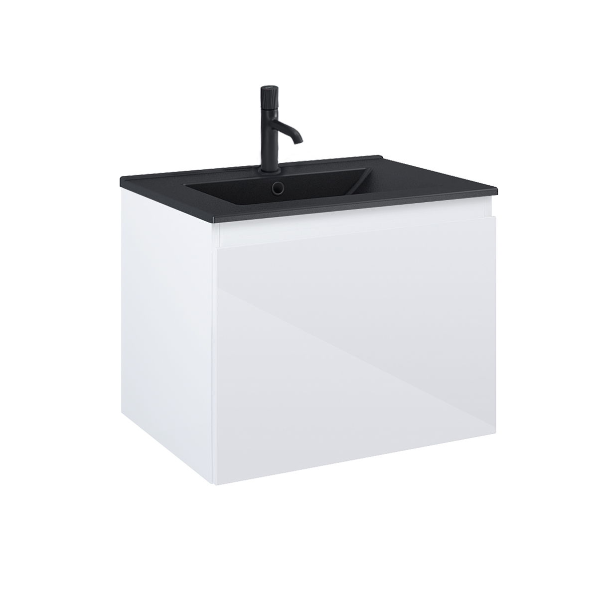 Darmowa Dostawa - Umywalka z szafką 60 cm białą Oltens Vernal 68013000