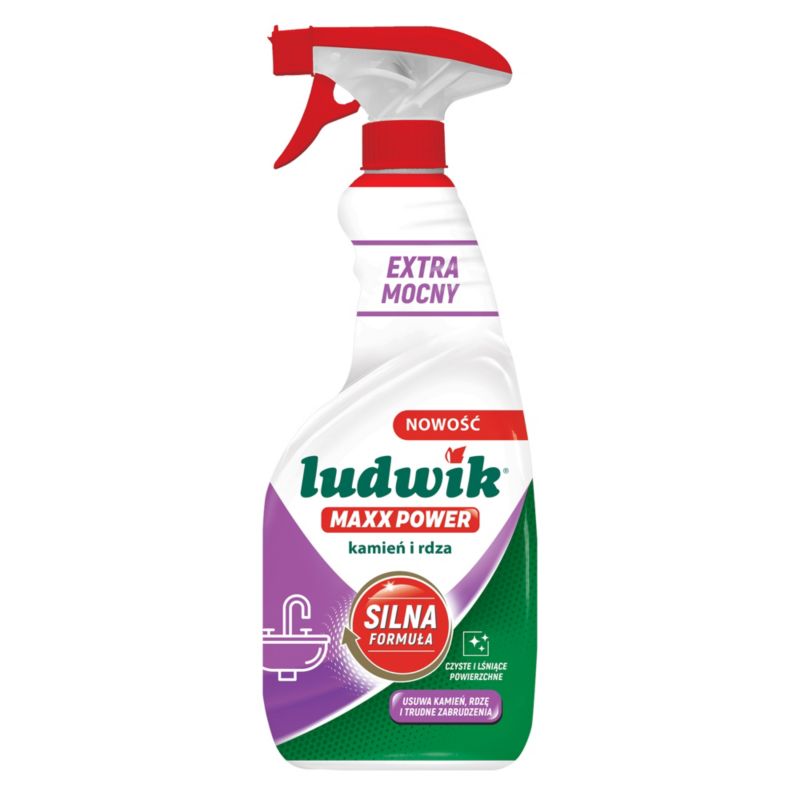 Płyn do czyszczenia Ludwik Maxx Power kamień i rdza 600 ml