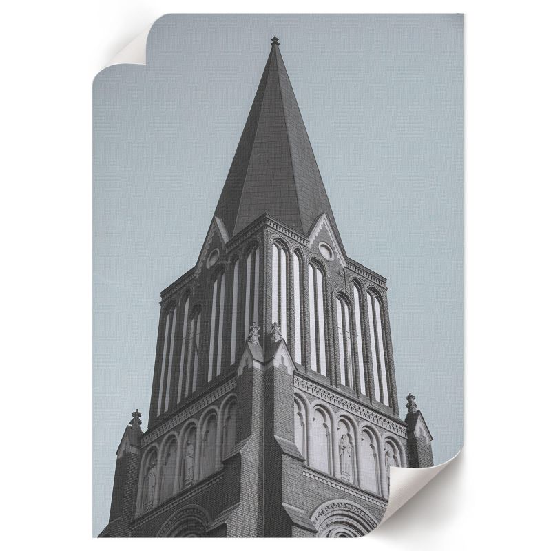 Plakat Na Płótnie ArtPrintCave 42x59,5 cm Gotycka wieża Luca "Aero" Romano 1 szt.