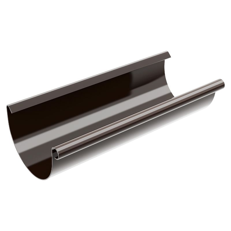 Rynna PVC Ocean 125 mm brązowa 2 m