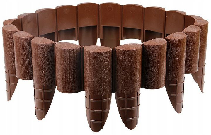 Palisada ogrodowa Cellfast 34-031 ECO 4 brązowa 2,4 m 10 obramowań 1 szt.