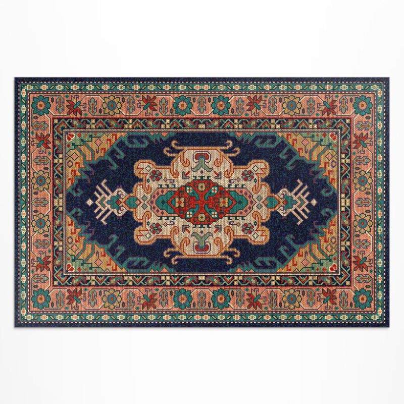 Zewnętrzny Dywan Winylowy Wallfluent 150x225 cm Orientalny ornament styl perski 1 szt.
