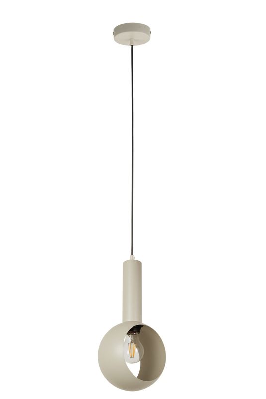 Lampa wisząca Sigma Lighting Vitrum 6036 szary beż styl klasyczny 1xE27 x 1 szt.