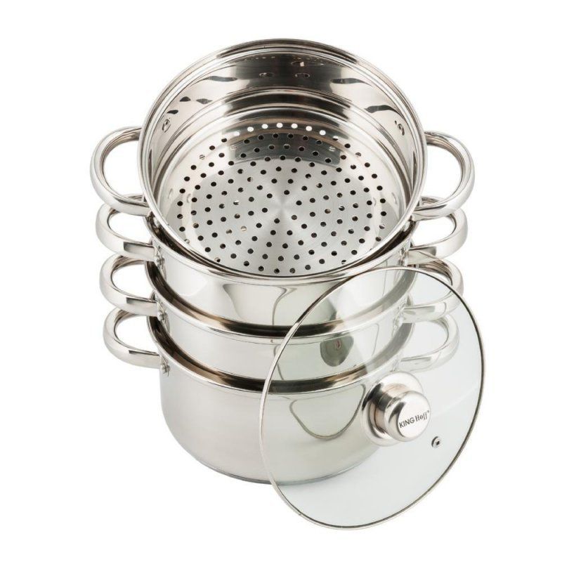 GARNEK NA PARE KINGHOFF 24cm 5.0L KH-3320 1 szt.
