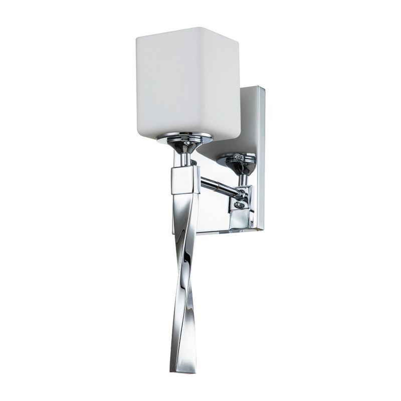 Kinkiet ścienny Kichler Marette polerowany chrom do łazienki 1 x G9 x 3W IP44 wym: 41,3 x 12,7 x 14,3 cm - 1 szt.