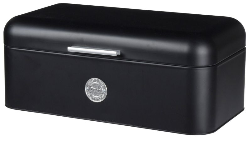 Chlebak Excellent Houseware metalowy czarny 40x20x17 cm 1 szt.