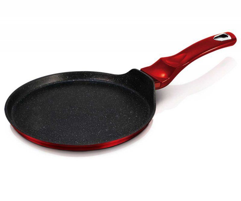 Patelnia granitowa 28 cm Berlinger haus bh-6179 red metallic line 1szt