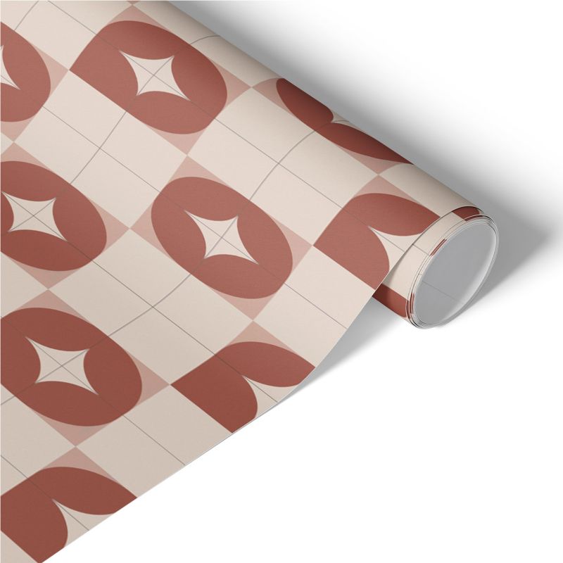 Folia Meblowa Tulup 75x150 cm Vintage pattern Ekspresowa Metamorfoza Frontów i Szaf 1 rol.