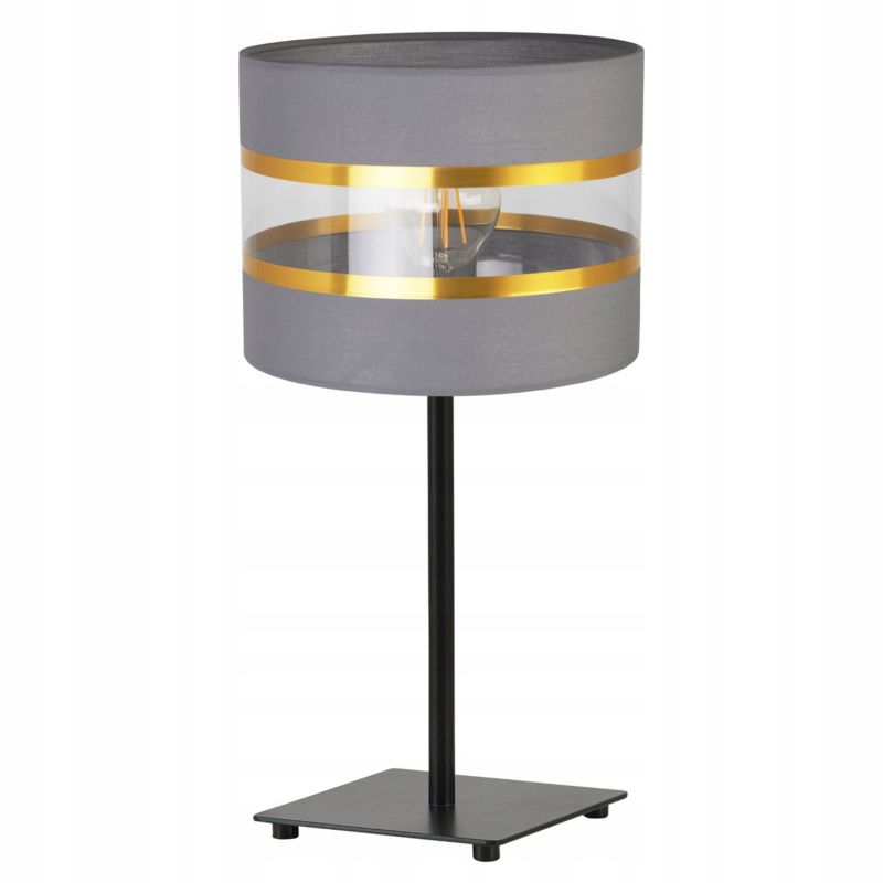 Lampa stołowa nocna Light Home LH Elegance Gia 1x E27 60W czarny/szary 1szt.