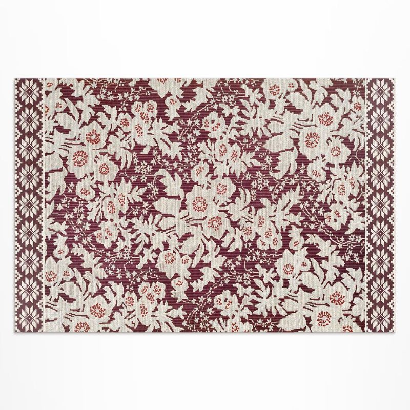 Dywan Winylowy Z Nadrukiem Wallfluent 140x210 cm Jedwab Sir Matthew Digby'ego Wyatta 1 szt.