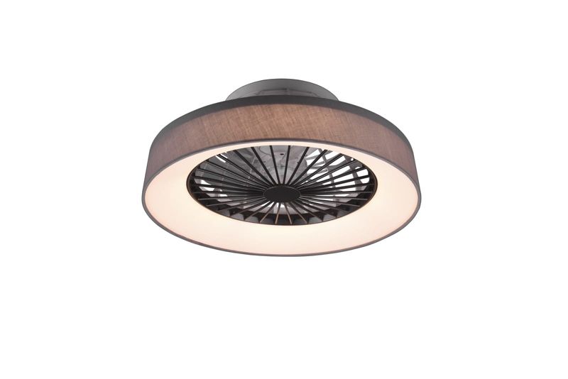 Wentylator sufitowy z lampą RL Farsund szaro-biały LED 30W 2700K-6000K 2200 lm pilot IP20 wym: 20 x 47 x 47 cm - 1 szt.