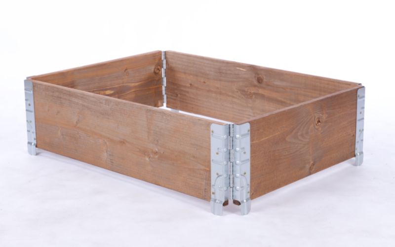 Nadstawka paletowa MODO24 impregnowana brązowa do grządki i zielnika 60 x 80 cm 3 szt.