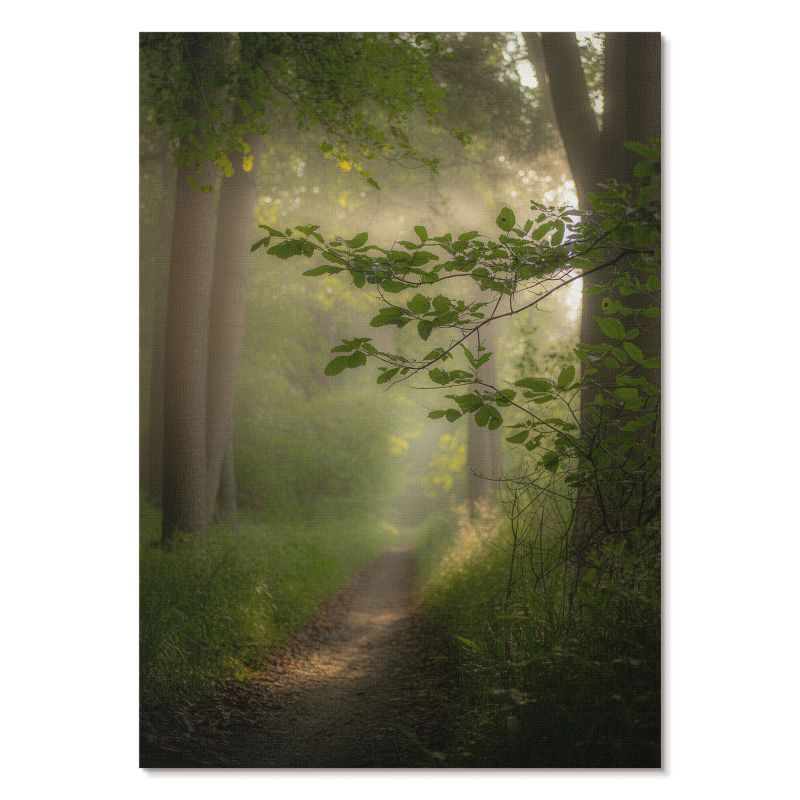 Obraz Plakat Canvas Tulup 21x29,7 cm (A4) Leśny spokój Do salonu, sypialni, biura 1 szt.