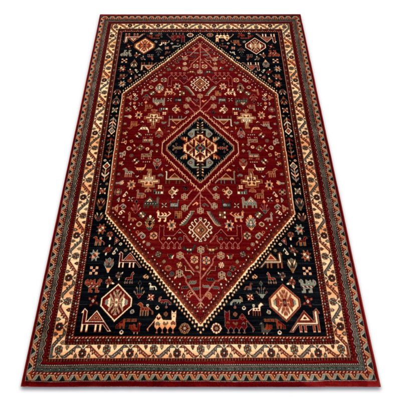 Dywan RugsX 80x160 cm bordo OSTA931 1 szt.
