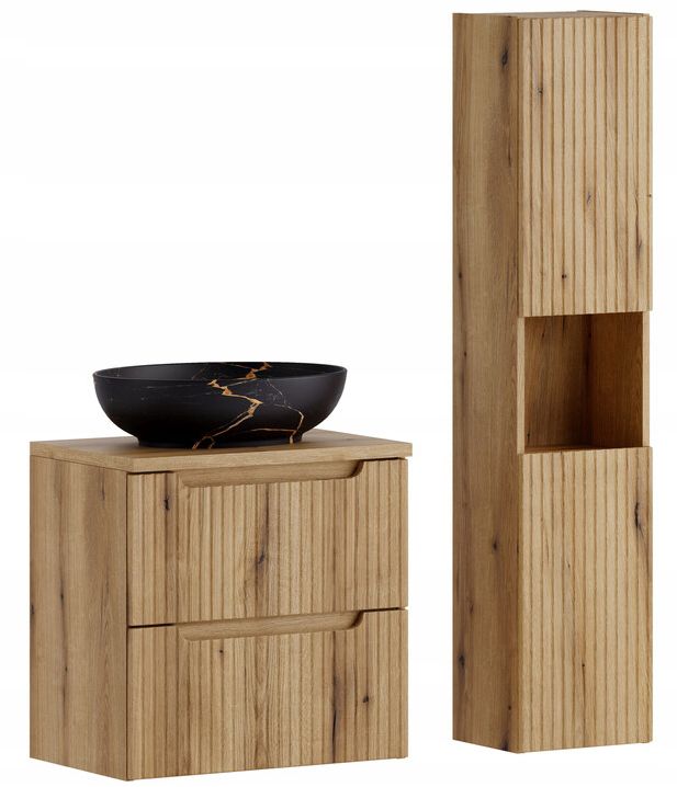 Szafka z umywalką i słupkiem Furnidea 60 cm Nova Coast Evoke 1 szt.