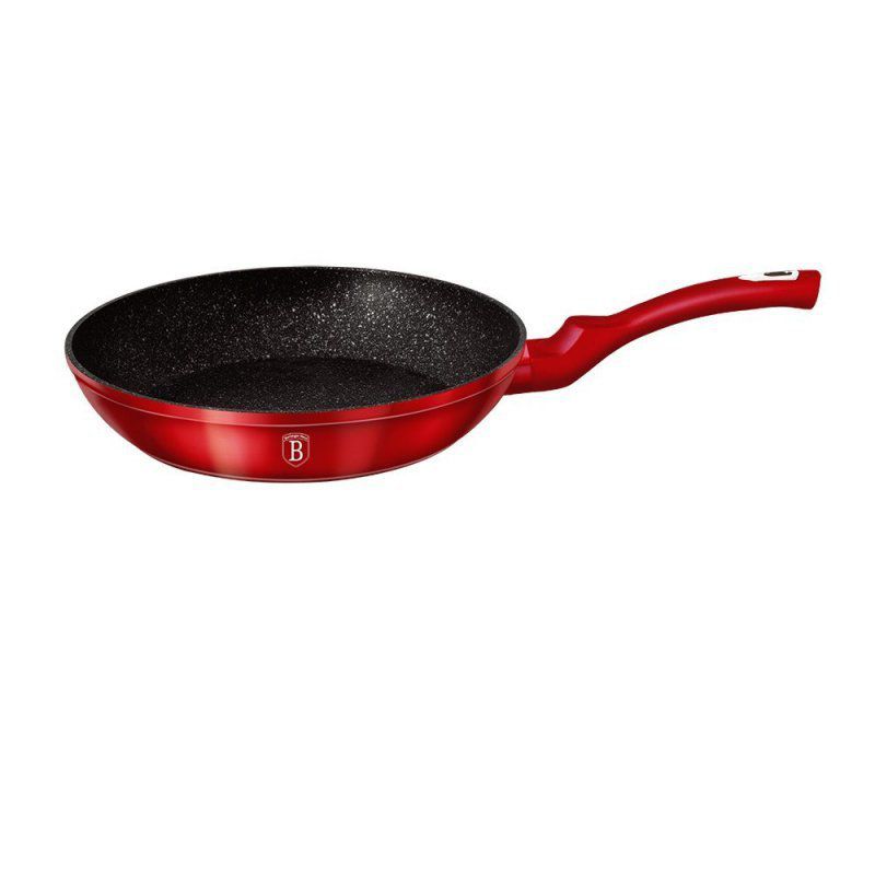 Patelnia granitowa 24 cm Berlinger haus bh-1252 red metallic line 1szt