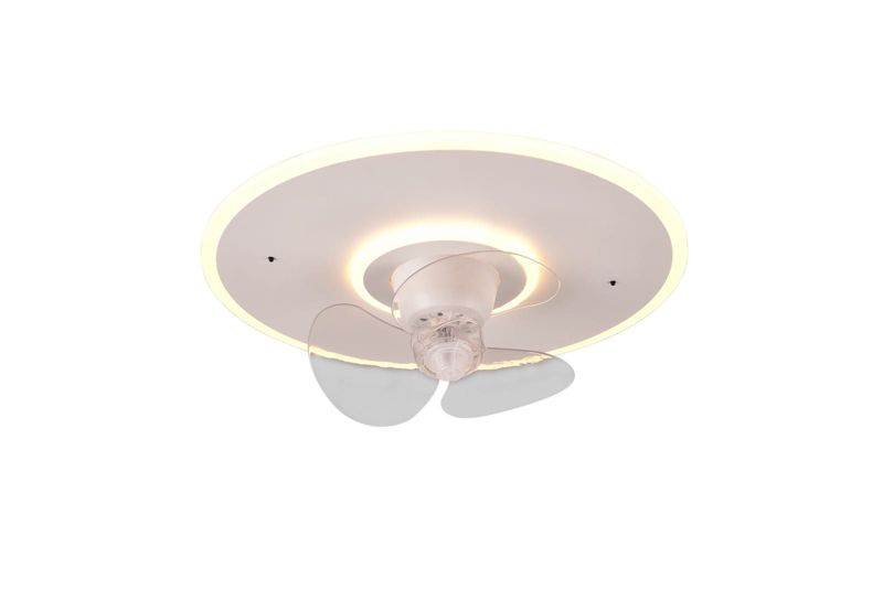 Wentylator sufitowy z lampą RL Nybro biały LED 30W 2700K-6000K 3500 lm pilot IP20 wym: 19 x 50 x 50 cm - 1 szt.