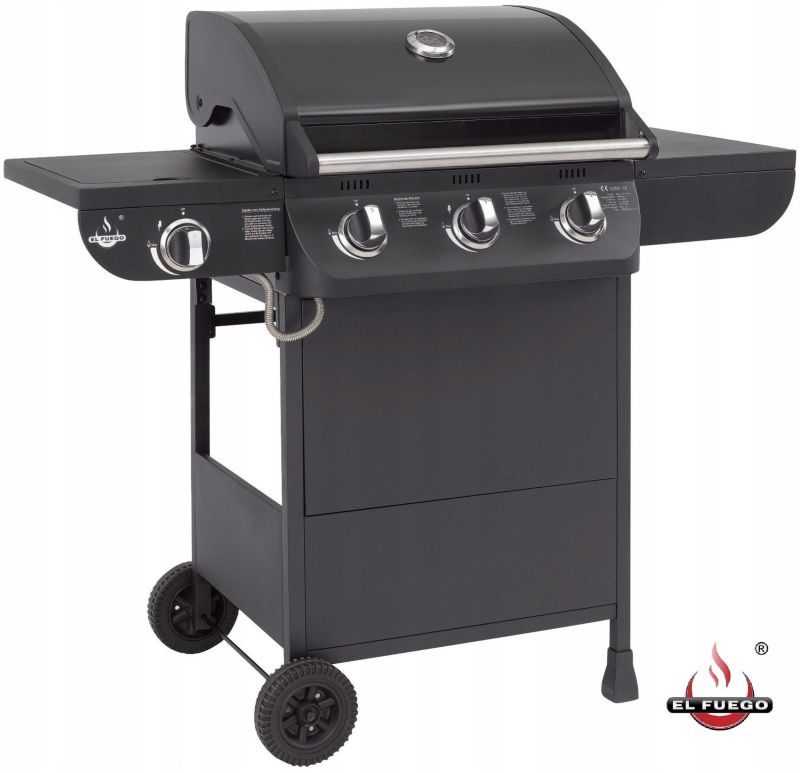 Grill gazowy El Fuego COLUMBUS 3+1 1szt
