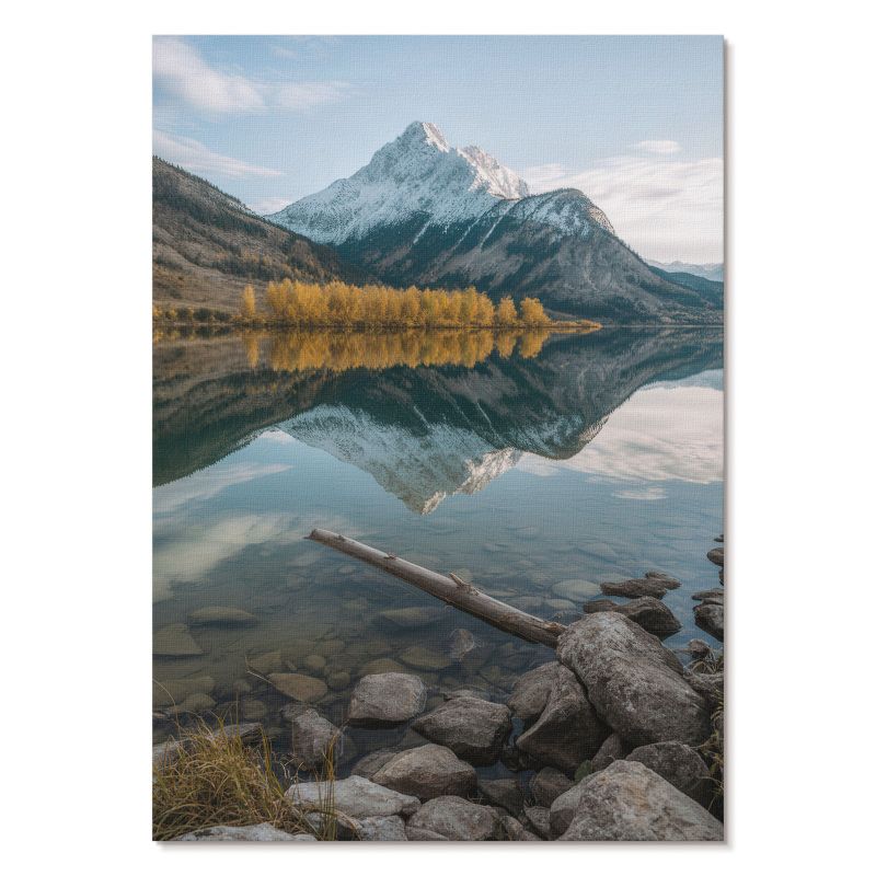 Obraz Plakat Canvas Tulup 42x59,4 cm (A2) Górski krajobraz Do salonu, sypialni, biura 1 szt.