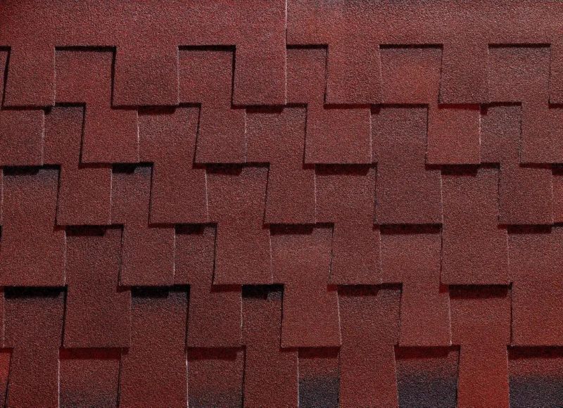Gont LAMINOWANY BITUMICZNY PRESTIŻ CZERWONY (2,57m2) 1 opakowanie wysokiej jakości gont bitumiczny na dachy