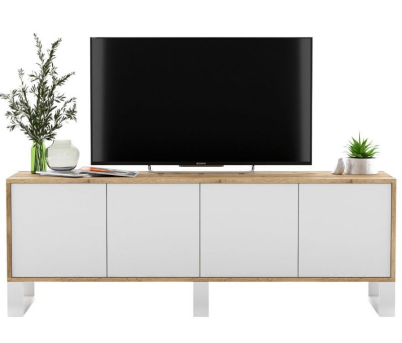 Szafka RTV Meble Lindner SELF 3 120 dąb artisan 1 szt.