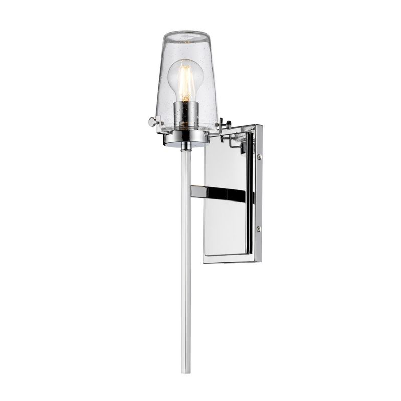 Kinkiet ścienny Kichler Alton chromowany do łazienki 1 x E27 x 40W IP44 wym: 56,1 x 12,7 x 18,9 cm - 1 szt.