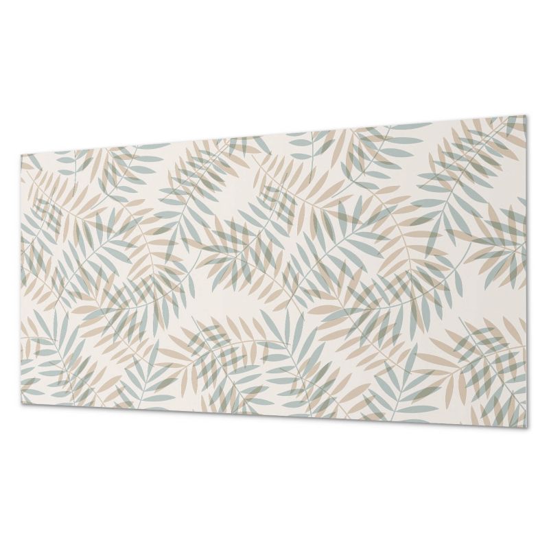 Ścienne Kafelki PCV ArtPrintCave 40x20 cm Liście w delikatnym wzorze 10 szt.