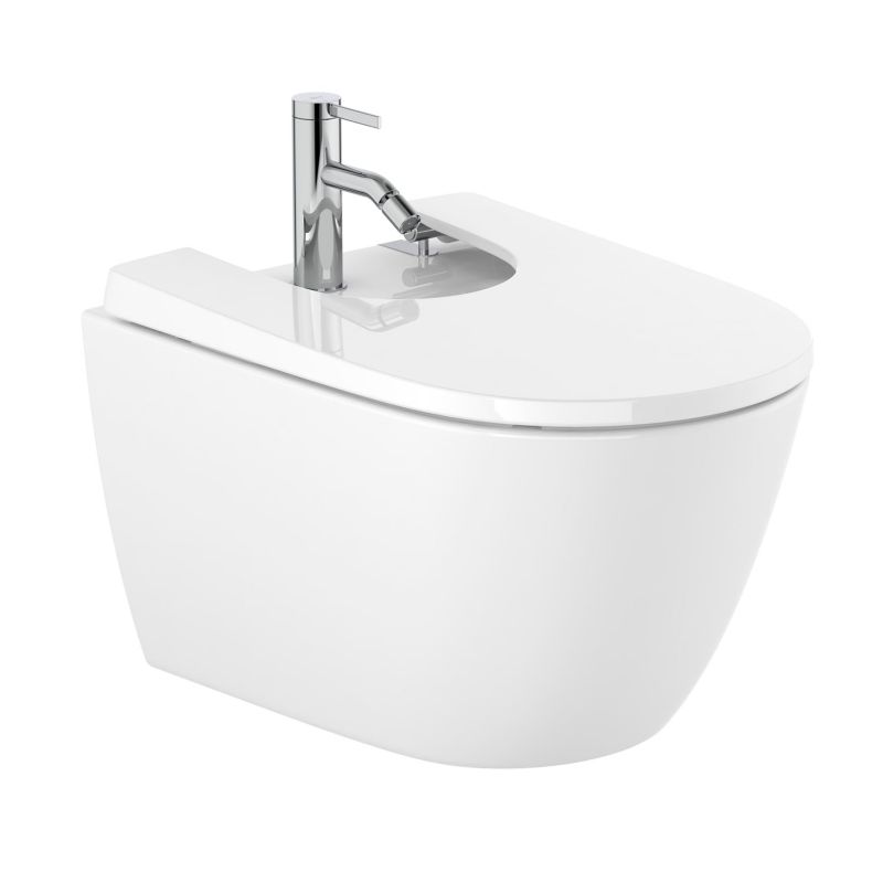 Bidet wiszący Roca Ona zaokrąglony biały 1 szt.