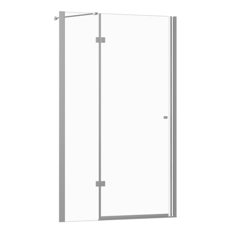 Drzwi prysznicowe SEVANTE 75 cm uchylne ISALO chrom 1 szt.