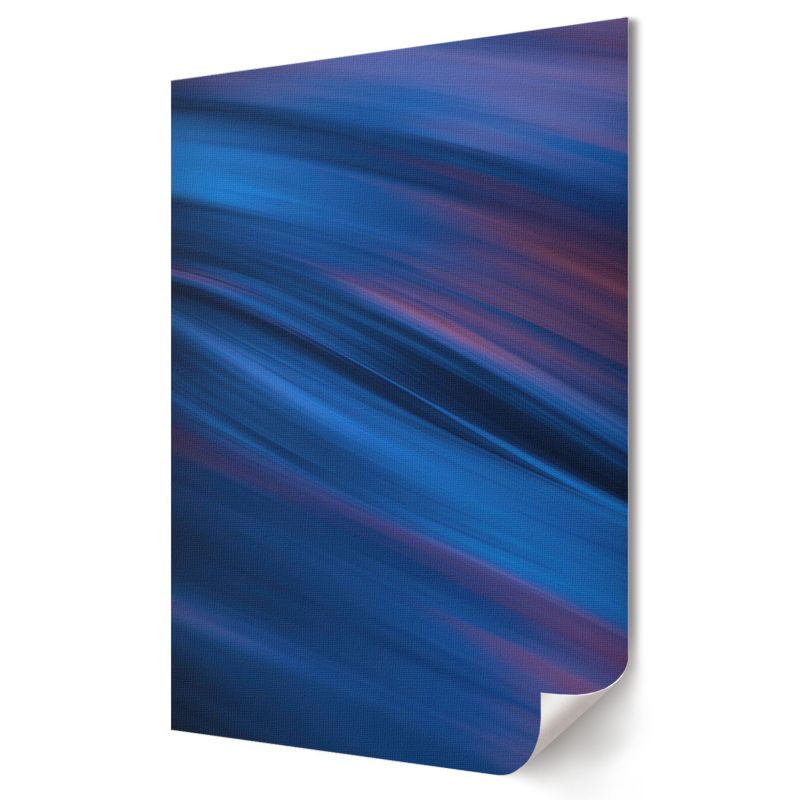 Plakat Wallfluent Format A1 Kolorowe fale Artysta Maria "Vibe" Conti 1 szt.