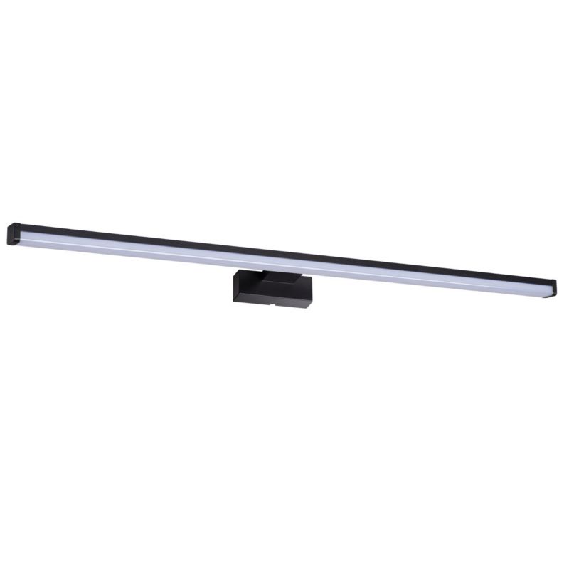 Kinkiet ścienny Kanlux Asten czarno-biały do łazienki LED 15W 4000K 1230lm IP44 wym: 4,2 x 90 x 10 cm - 1 szt.