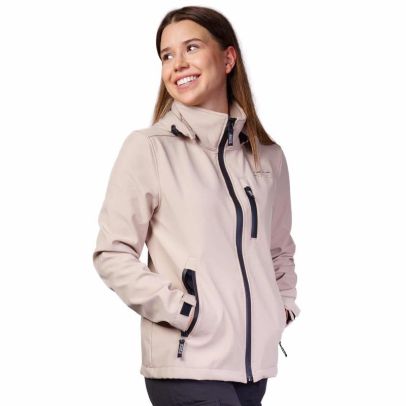Kurtka softshell PROS SPORT damska, model 701 Beżowy 2XS 1 szt.