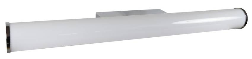 Srebrny kinkiet LED nad lustro do łazienki listwa 66 cm UNIVERSE