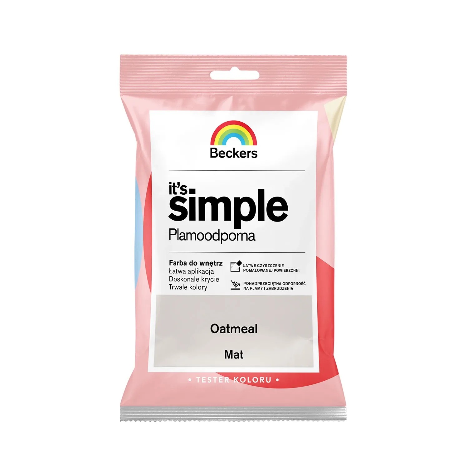 Tester farby Beckers It's Simple Oatmeal 0,05l