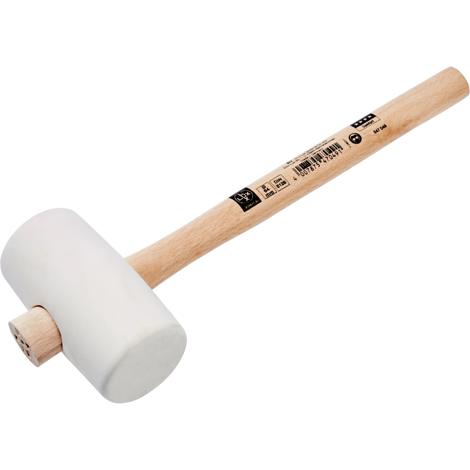 LUX-TOOLS Młotek gumowy 445 g