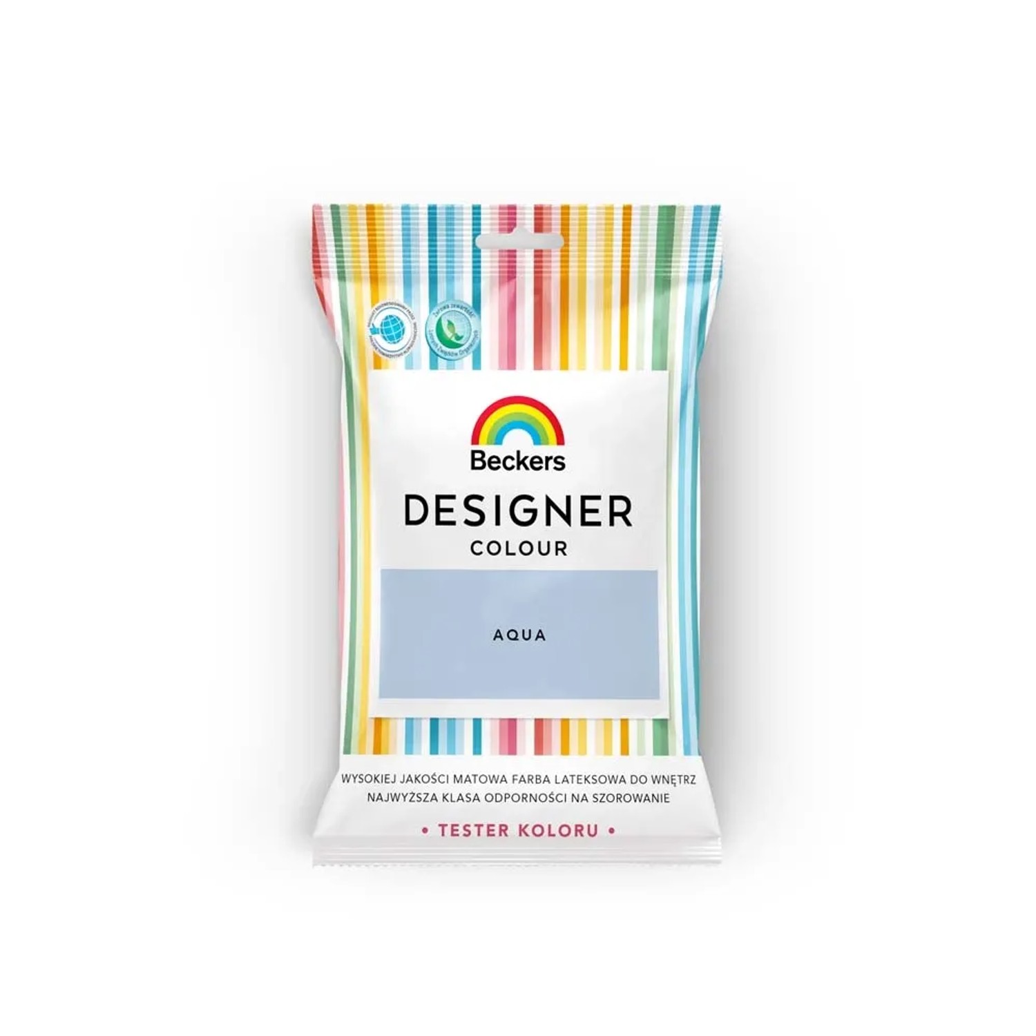 Tester farby Beckers Designer Colour aqua 50 ml