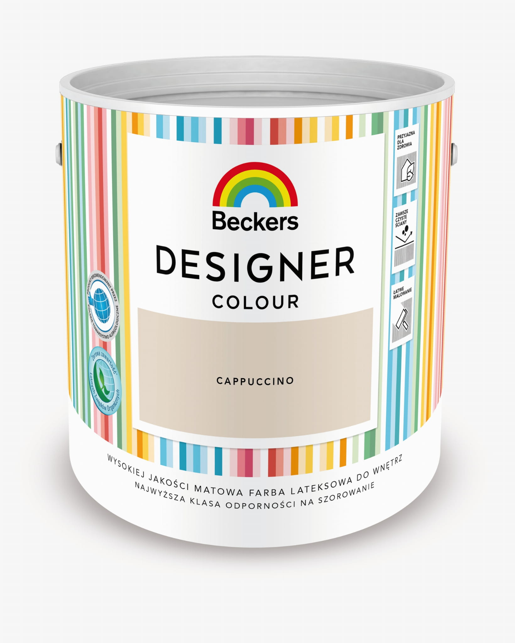 FARBA LATEKSOWA BECKERS DESIGNER CAPPUCCINO 2,5 L