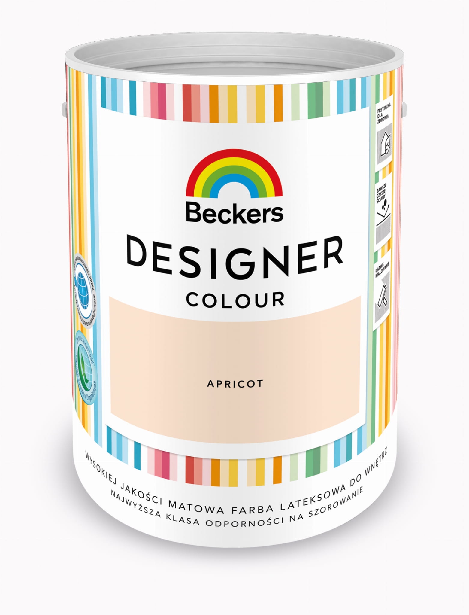 FARBA LATEKSOWA BECKERS DESIGNER APRICOT 5 L