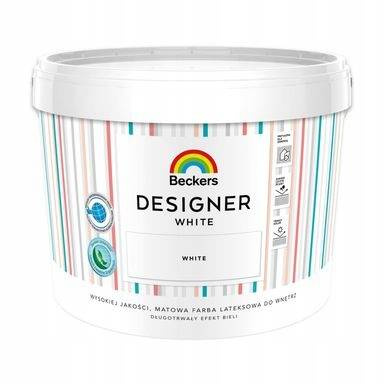 Farba lateksowa Beckers Designer White 10L
