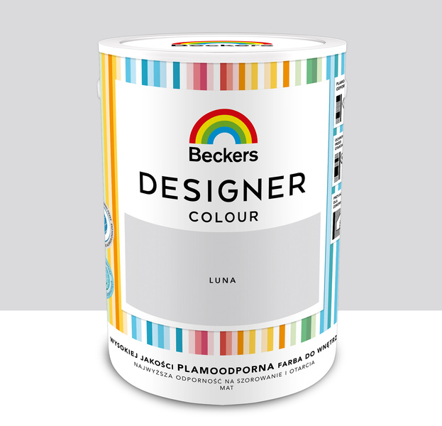 Farba lateksowa Beckers Designer 5L Luna
