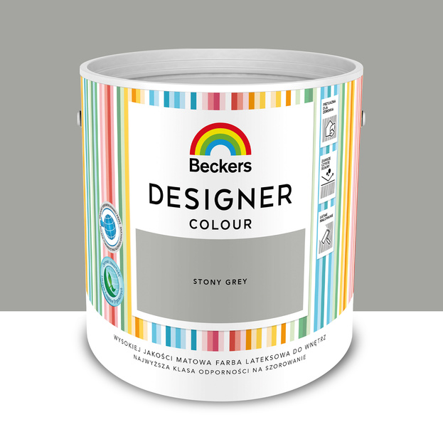 Farba Beckers Designer Stony Grey 2,5l