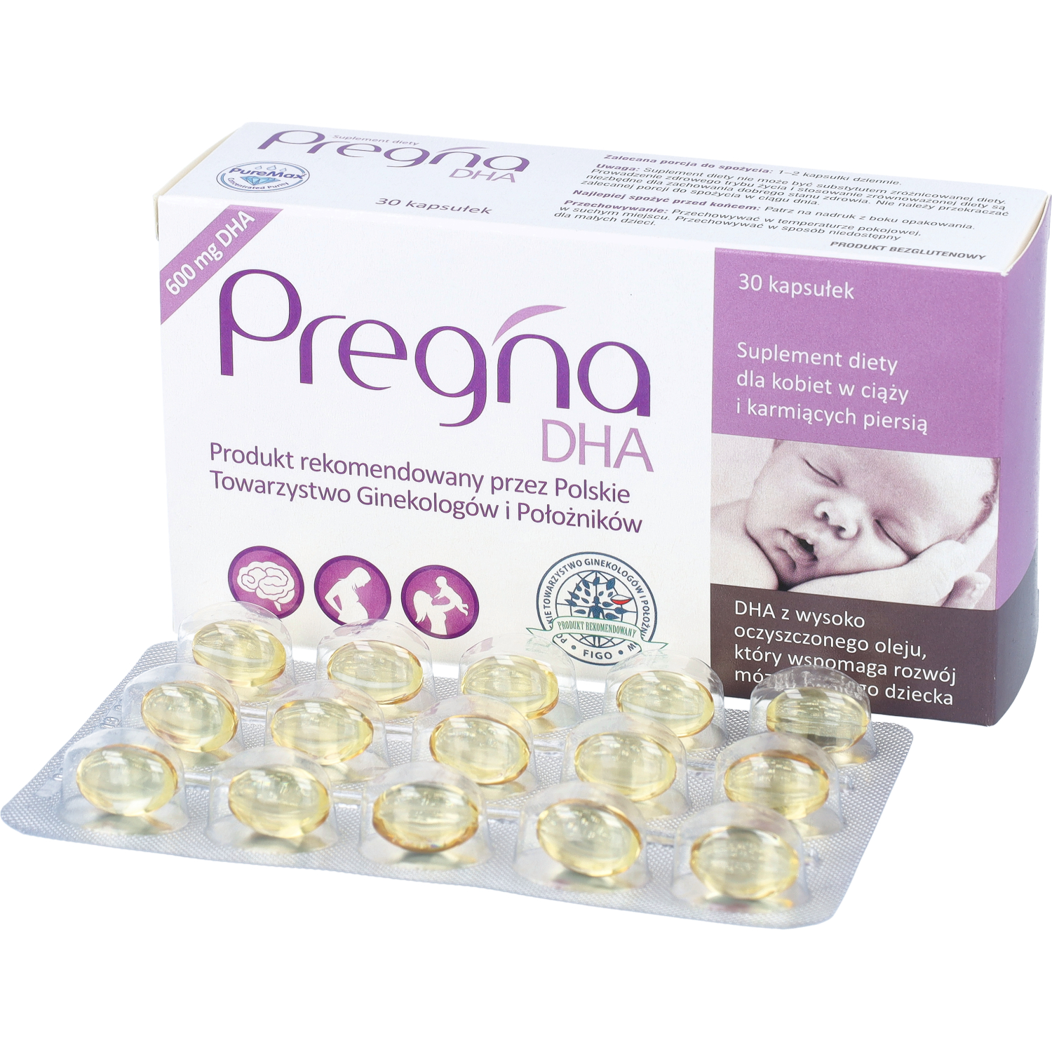Pregna dha, 30 kapsułek