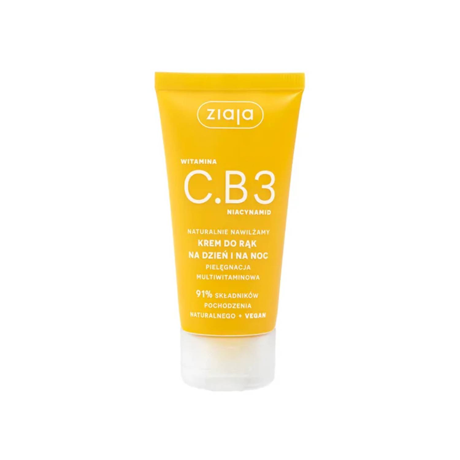 Ziaja witamina c.3b niacynamid - krem do rąk na dzień i na noc, 50 ml