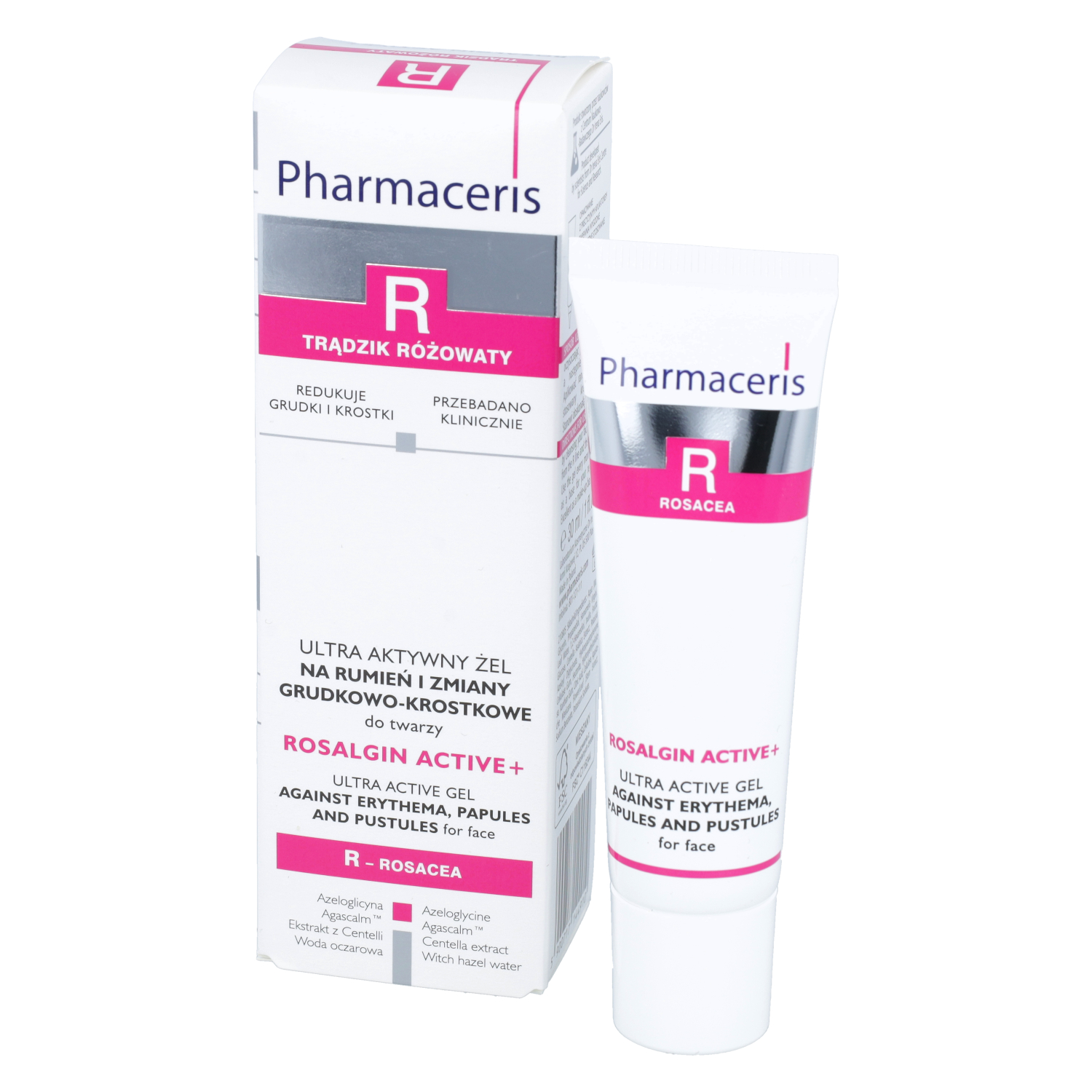 Eris ph r rosalgin active+ - żel na rumień, 30 ml
