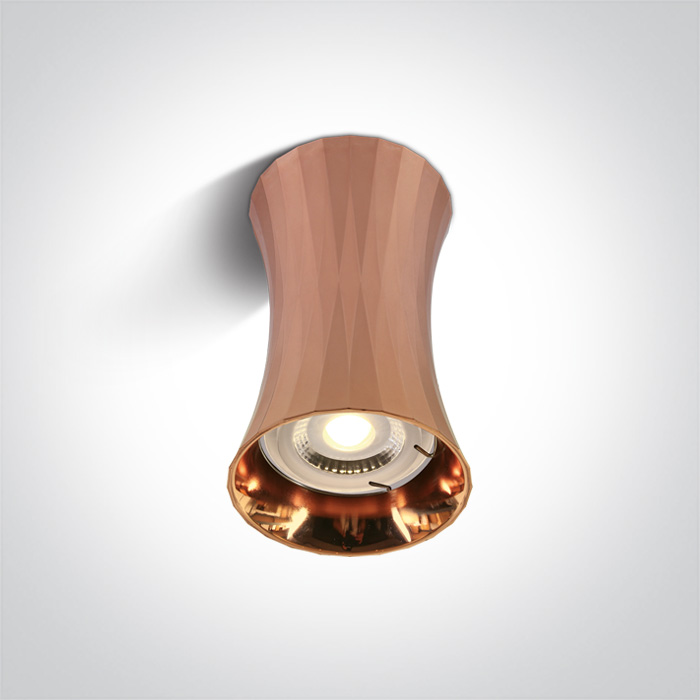 One Light Kulu lampa podsufitowa 1x10W miedź 12105J/CU - Wysyłka w 24h