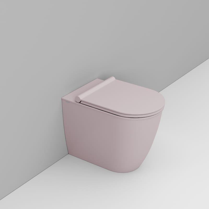 Ceramica Dolomite Mayka miska WC stojąca bez kołnierza antyczny róż D483165
