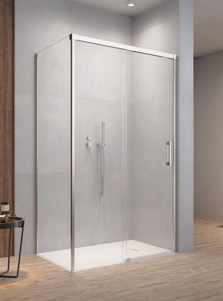 Radaway Idea KDS drzwi prysznicowe 120 cm rozsuwane chrom połysk/szkło przezroczyste 10115120-01-01R