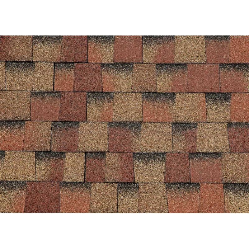 Gont LAMINOWANY BITUMICZNY PRESTIŻ CEGLANY (2,57m2) 1 opakowanie wysokiej jakości gont bitumiczny na dachy