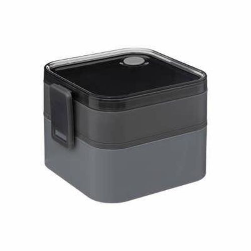 Lunchbox 5five Simply Smart 5FIVE SIMPLY SMART 1,5 l nowoczesny szary z przegrodami do pracy i szkoły 1 szt.
